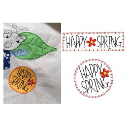 Stickdatei - Lily's Happy Spring Patches